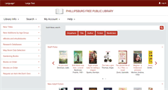 Desktop Screenshot of catalog.pburglib.org