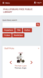 Mobile Screenshot of catalog.pburglib.org